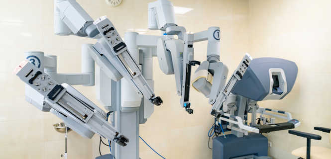Operacje ginekologiczne robotem da Vinci